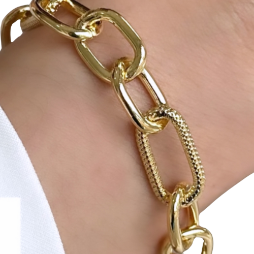 Premium collection - Gold Chain Bracelet  Gold Color