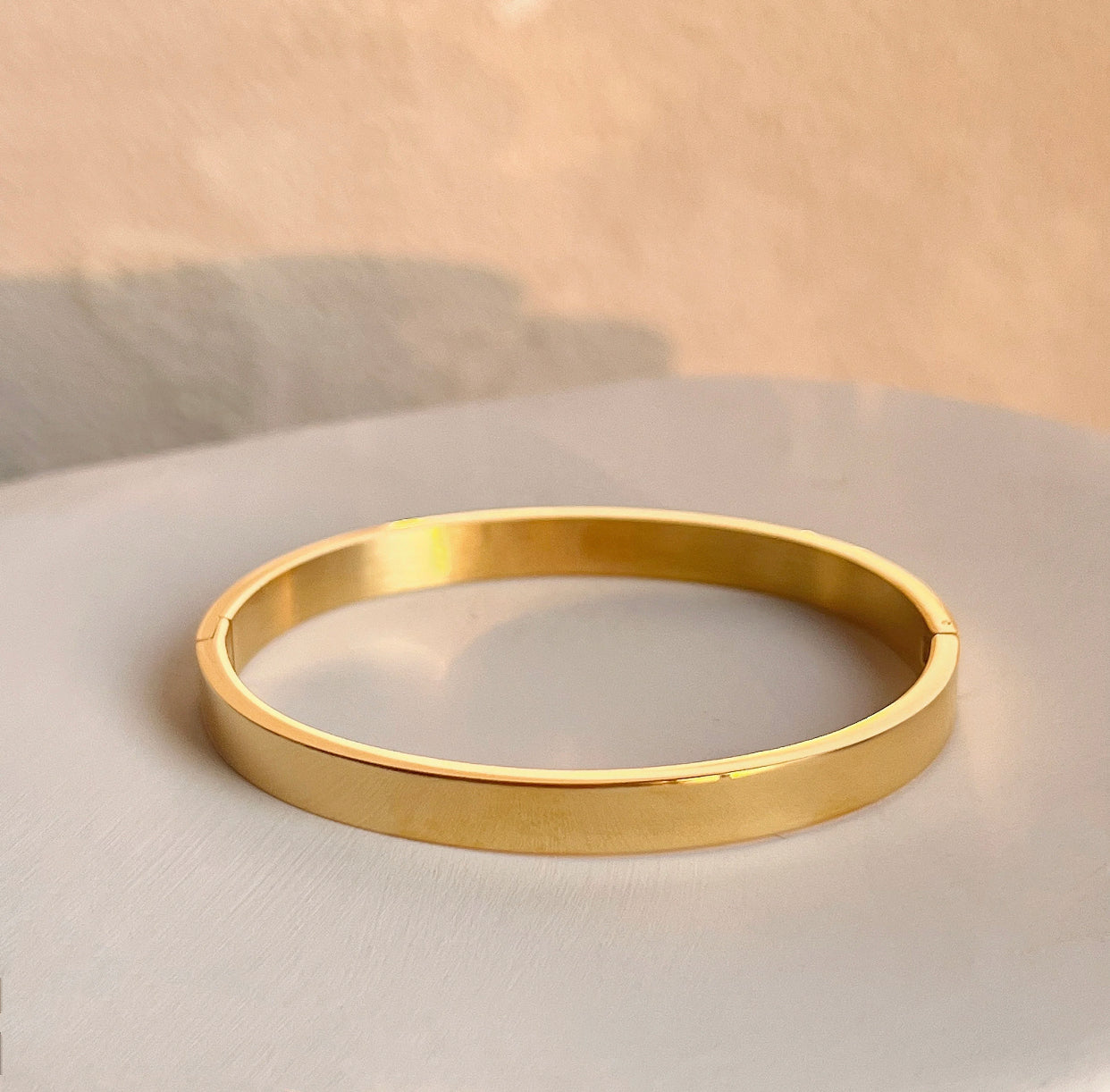 Bracelet - Minimalist Style Polished 6mm